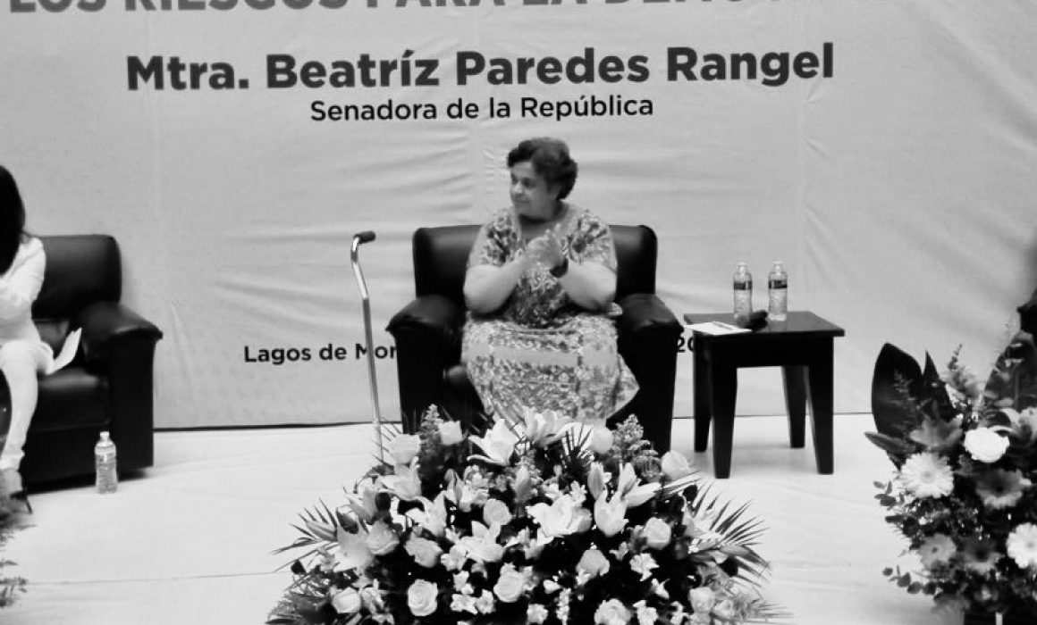 La Democracia Mexicana Est En Riesgo Advierte Beatriz Paredes