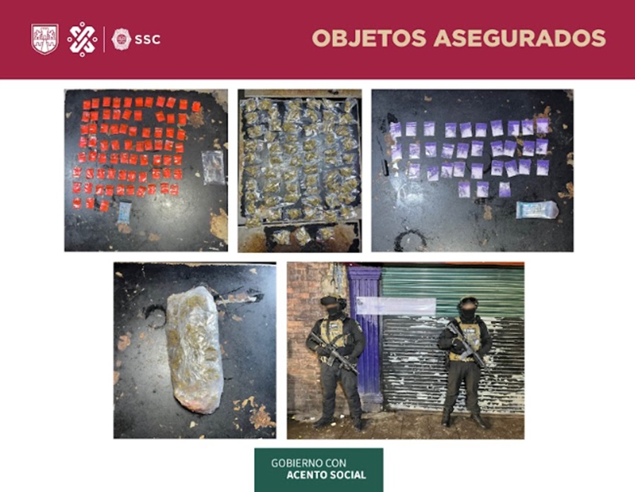 Aseguran Droga Y Detienen A En Cateo En La Alcald A Cuauht Moc