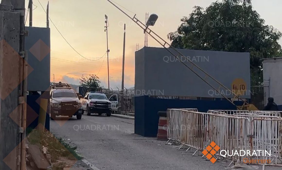 Atacan con explosivos cuartel de la Policía Estatal en Acapulco