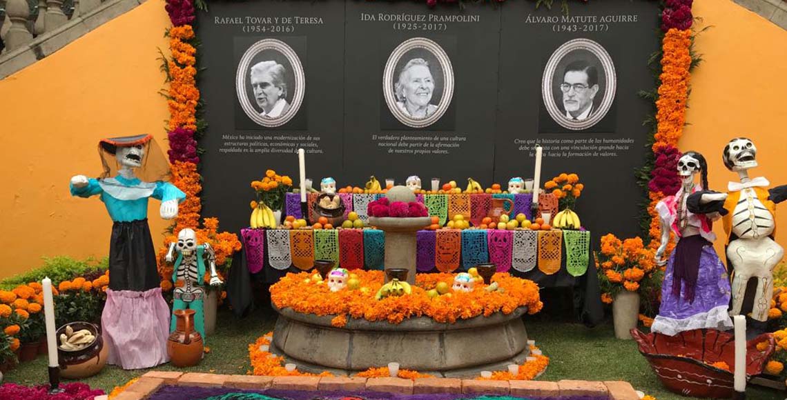 Ofrendas del Día de muertos, dan vida a circuito de museos en San Ángel