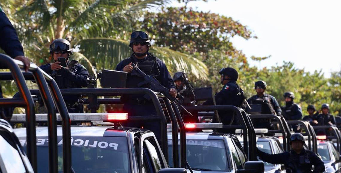 Fortalecen operaciones de la Policía Estatal de Quintana Roo