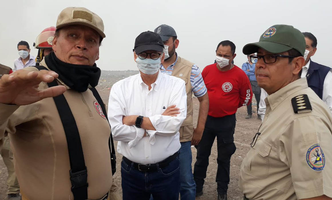 Emiten emergencia atmosférica por incendio en vertedero de Jalisco ...