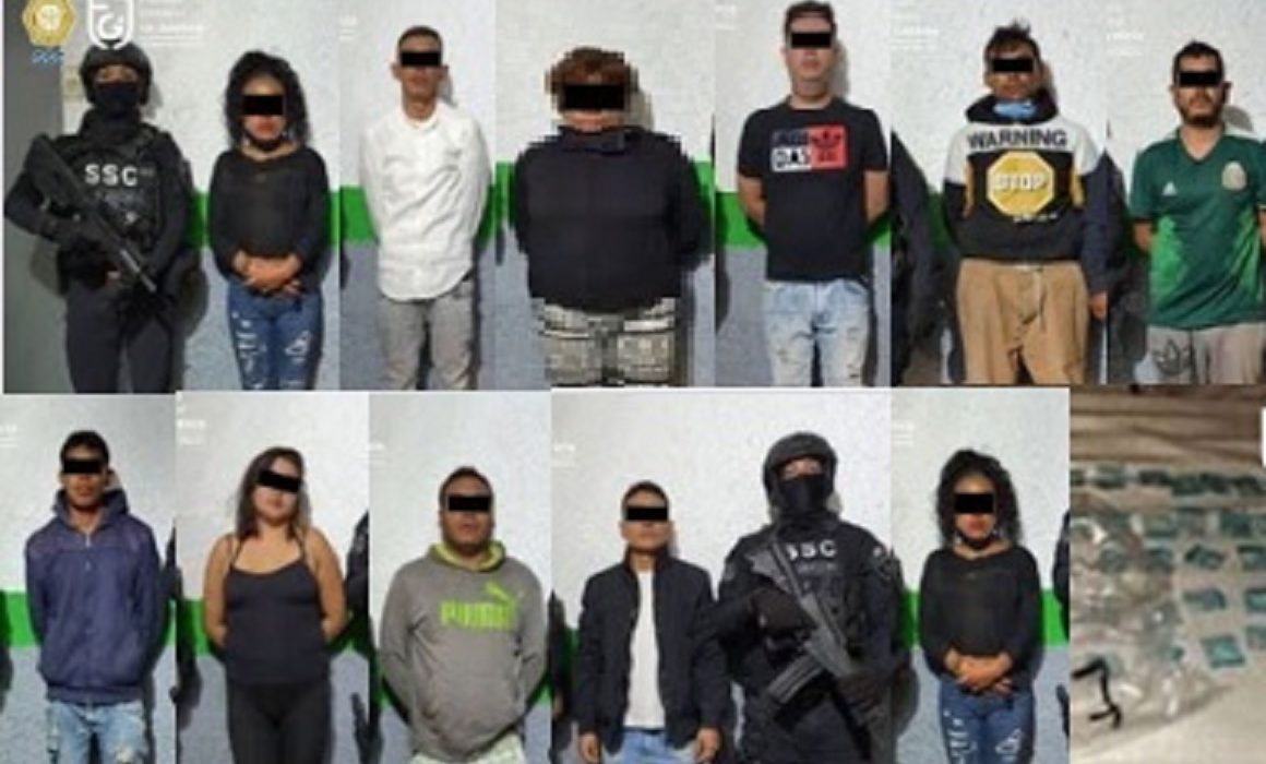Capturan a 8 sujetos y 3 mujeres de célula criminal en Iztacalco ...