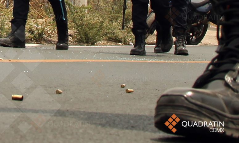 Se registra enfrentamiento entre civiles y Policía de Cuitzeo