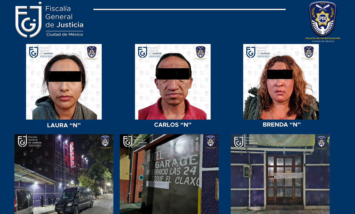 Caen 3 y rescatan a 2 mujeres obligadas a sexo servicio - Quadratín México