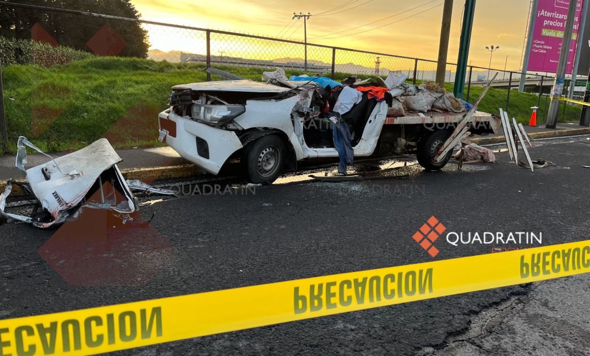 Chocan contra tráiler y mueren 2 en Toluca - Quadratín México