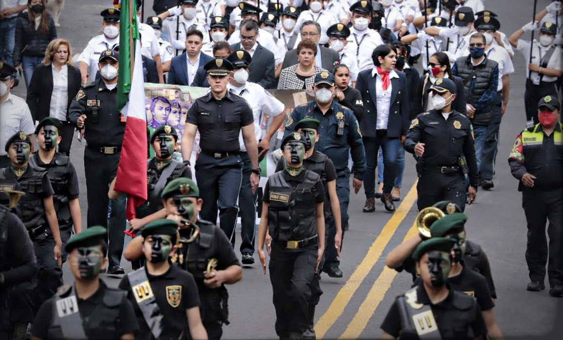 Desfilan Por Independencia En Cuajimalpa