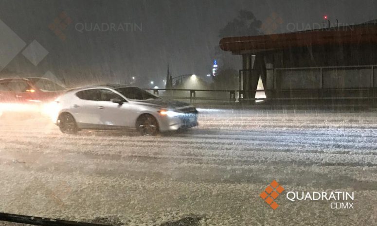 Viento, lluvia y granizo activan alertas amarillas en CDMX