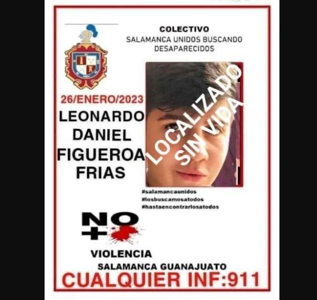 Menor, localizado sin vida en Irapuato.