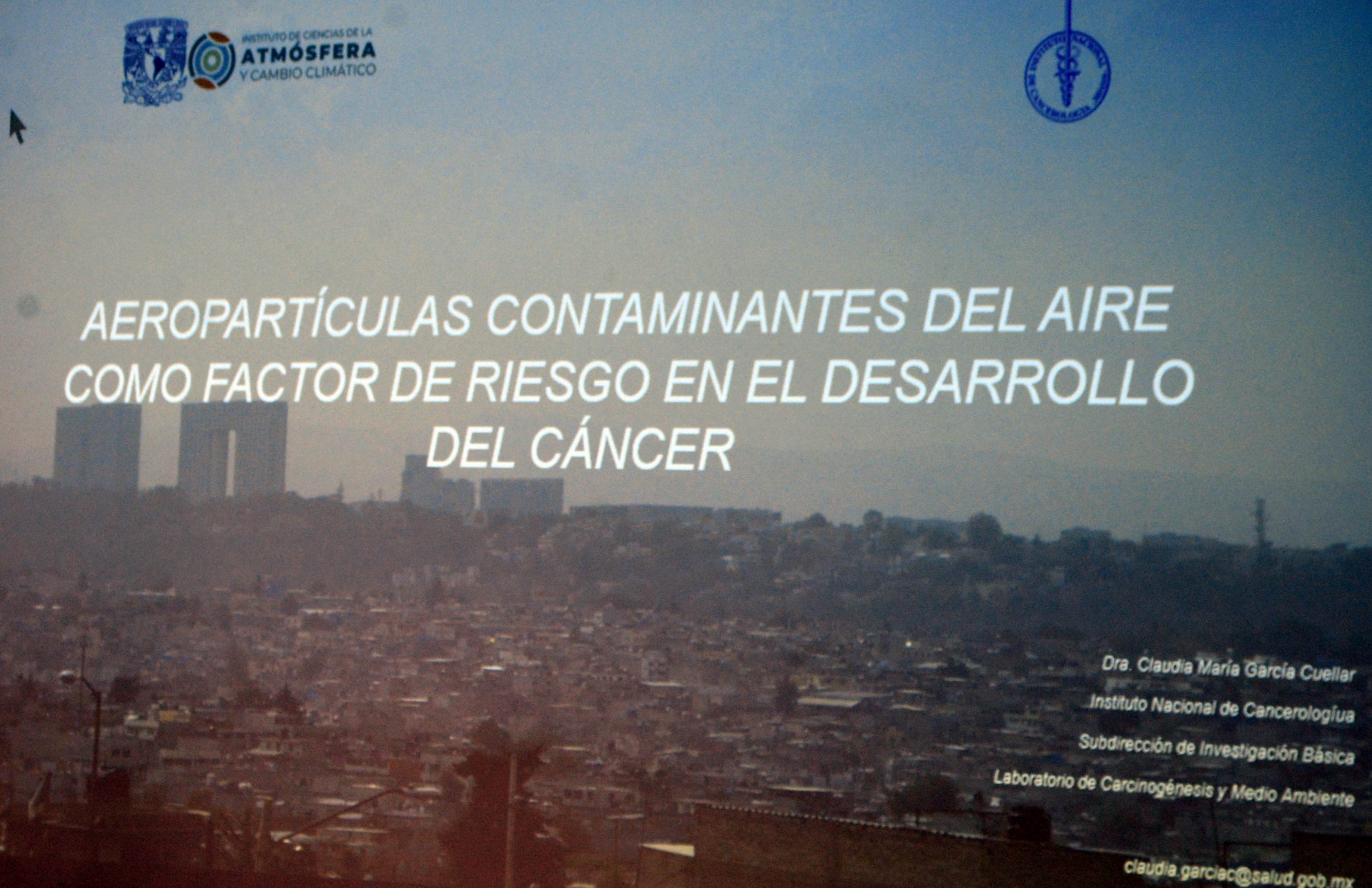 La contaminación del aire es factor de riesgo importante para el desarrollo de cáncer