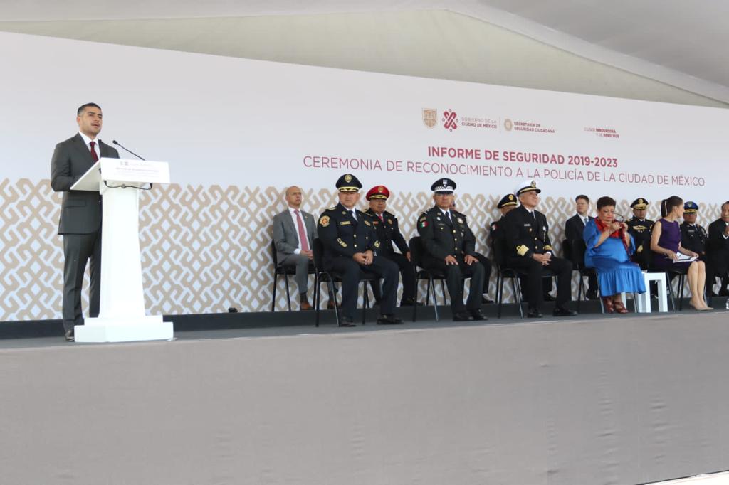 Informe de seguridad 2019-2023 en Ciudad de México.