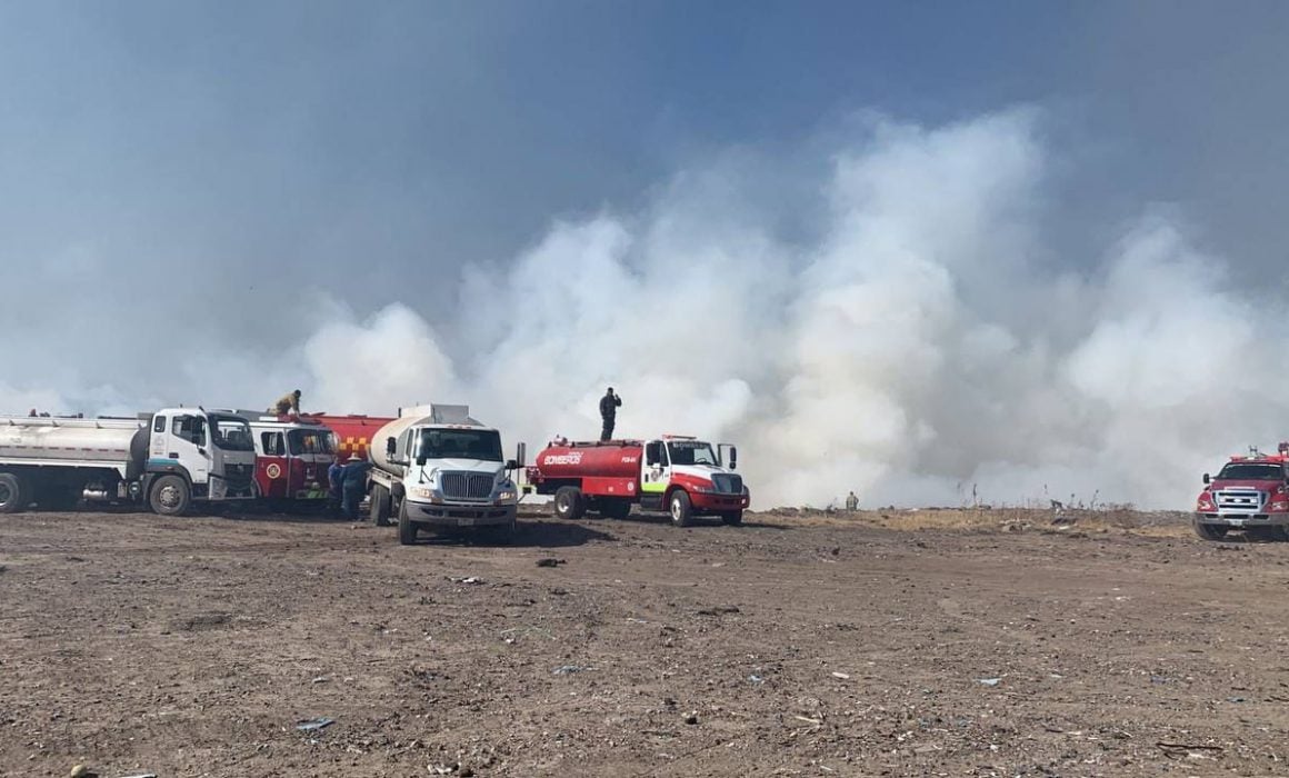 Suspenden clases por incendio en el exvertedero Los Laureles, en ...