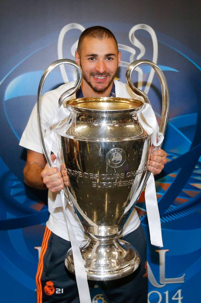 Benzema, multicampeón en Europa. Foto: Real Madrid