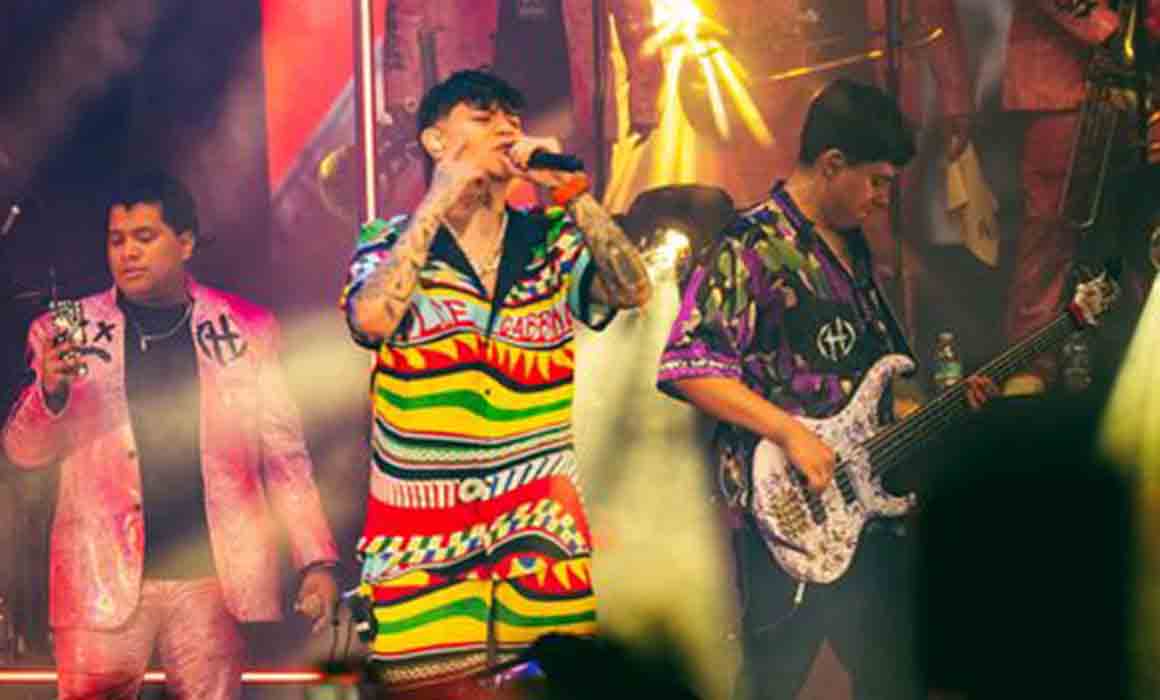 Junior H inicia gira en EU con vibrante concierto en Arena de Los Ángeles