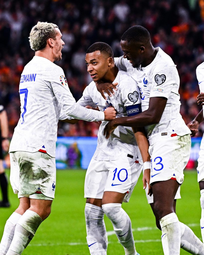 Kylian Mbappé marca doblete: Foto: Equipe de France