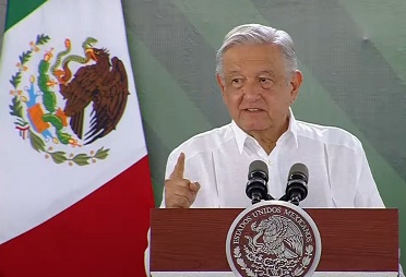 López Obrador celebra fallo a favor de México sobre bienes de García Luna. Foto: Presidencia de la República