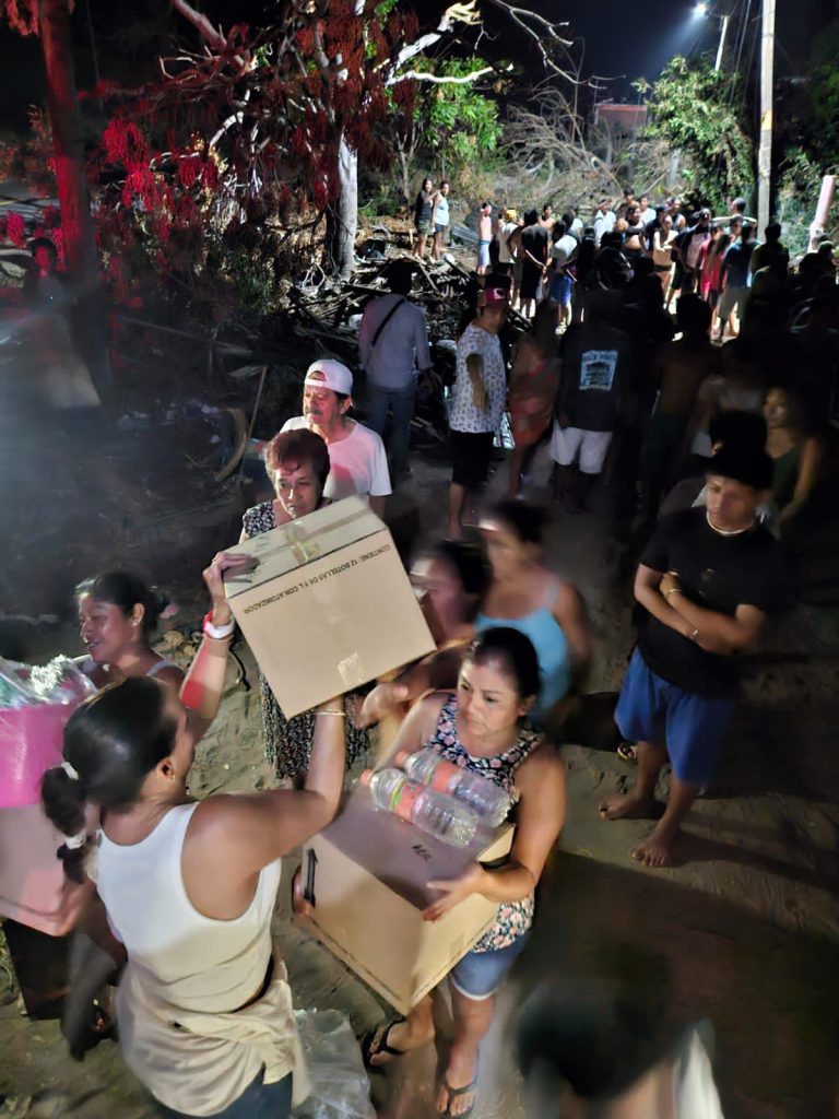 La entrega de apoyos es directa. Foto: El Camino de México