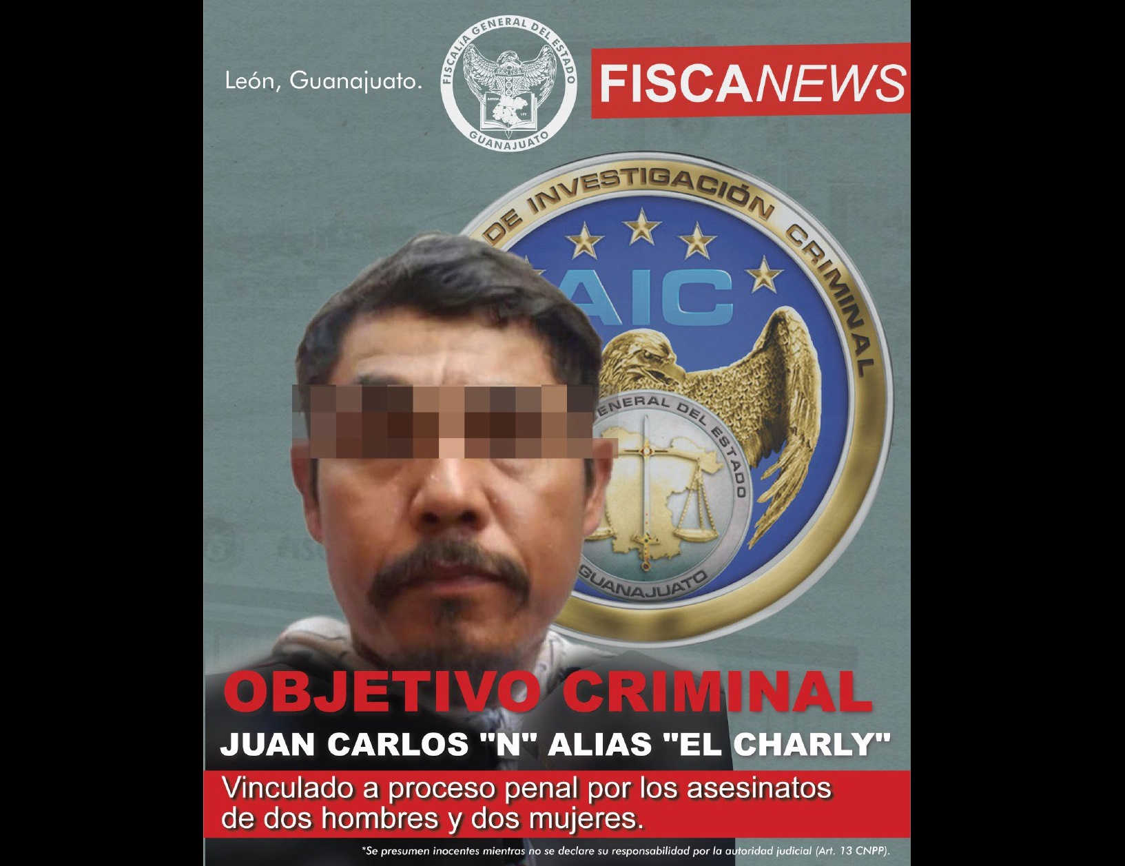 Captura Fiscalía a presunto feminicida y generador de violencia en León ...