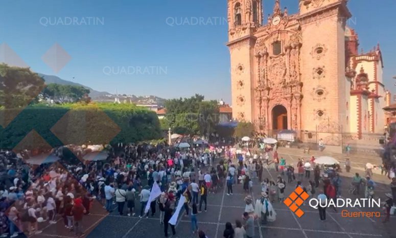 Marchan en Taxco y reclaman al alcalde por crimen de pequeña Camila