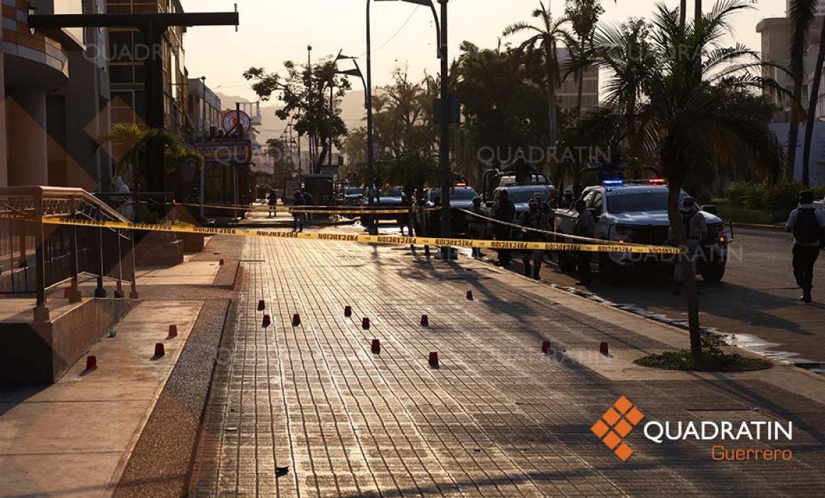 Balean a un hombre en plena Costera de Acapulco; hallan 20 casquillos ...