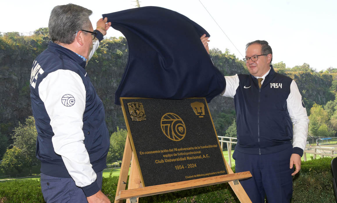 Pumas, insignia colectiva de pasión, disciplina y entrega: rector