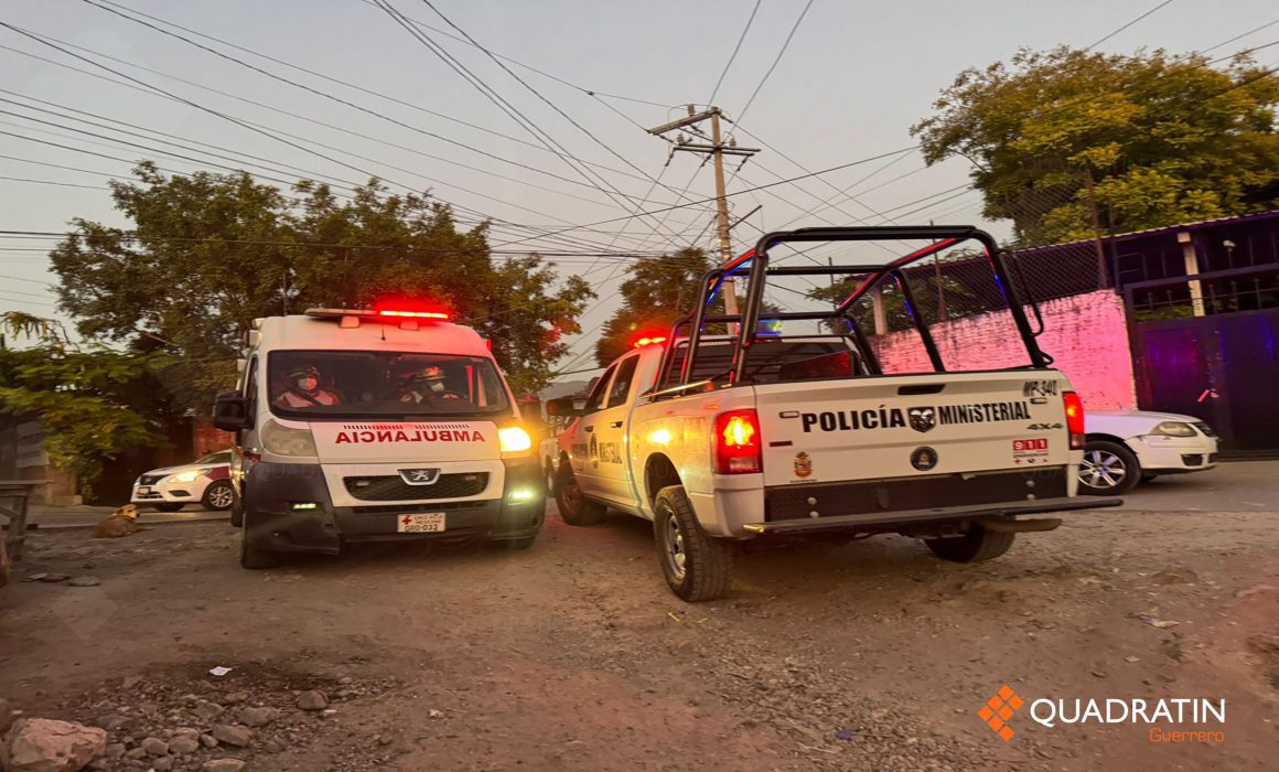 Asesinan a padre e hijo afuera de su casa en Chilpancingo