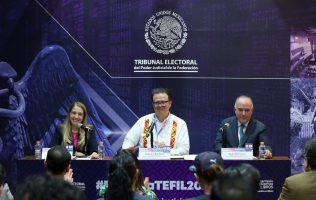 Implica reforma judicial reflexión de Derecho y estudio en universidades: Felipe de la Mata Pizaña, quien inaugura stand del TEPJF en FIL de Guadalajara