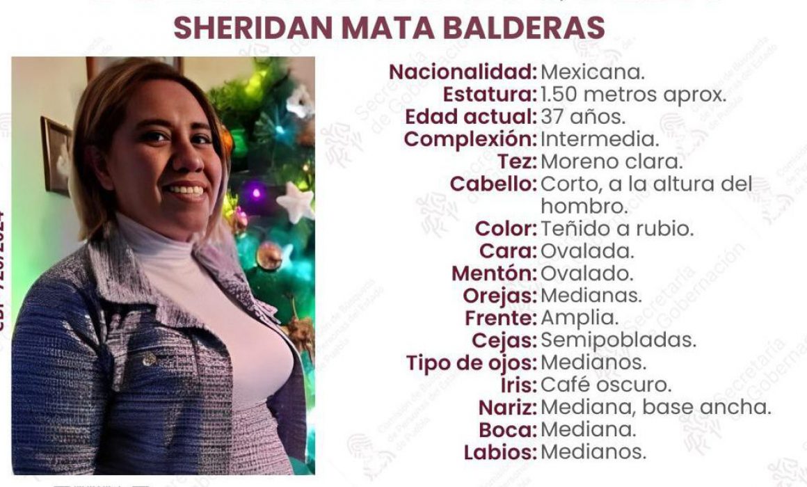 Activan protocolo de localización de activista Sheridan Mata