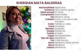 Activan protocolo de localización de activista Sheridan Mata