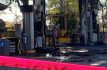 Incendian armados gasolinera y OXXO en Cuitzeo