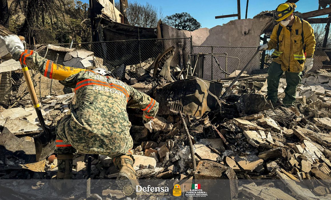 Equipos Urban Search And Rescue del Ejército Mexicano en California