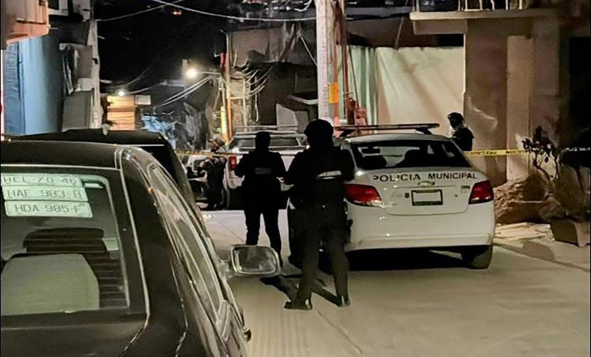 Escena del crimen en Chilpancingo