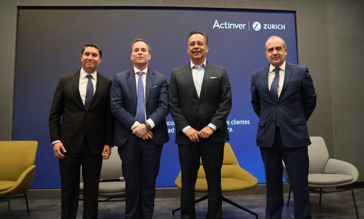 Firman Corporación Actinver y Zurich una alianza estratégica de largo plazo