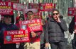 Manifestación del Sindicato de Trabajadores del Poder Judicial de la Federación en el Consejo de la Judicatura Federal