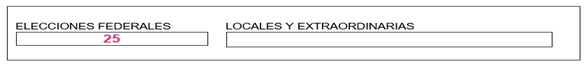 Marcado en credencial para votar en elección del Poder Judicial