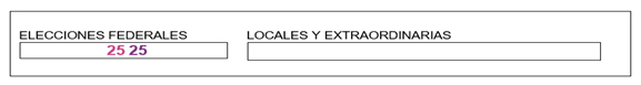 Marcado en credencial para votar en elección del Poder Judicial