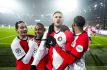 Santiago Giménez festeja gol de Feyenoord