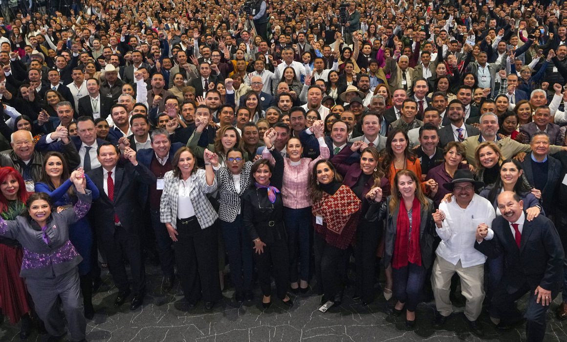 Sheinbaum en Encuentro Nacional Municipal