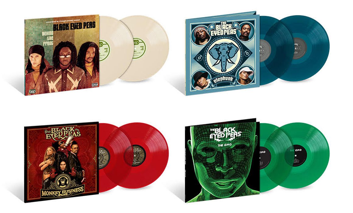 Black Eyed Peas lanza vinilos de colores por su 30 aniversario