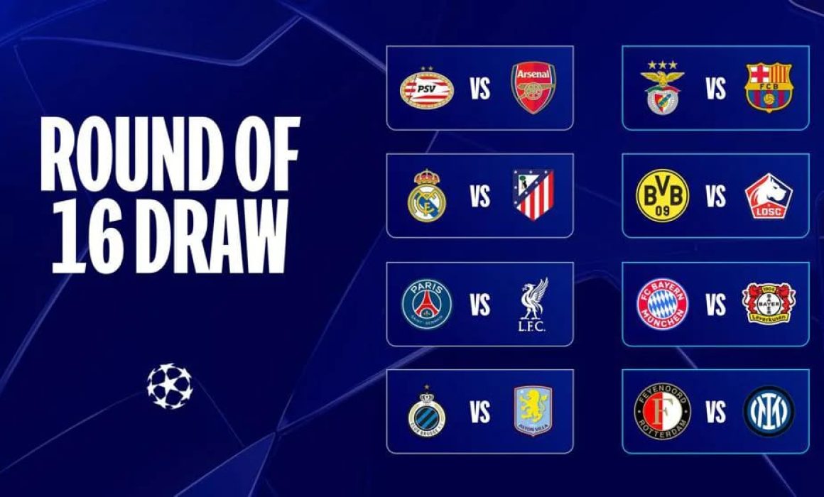 Definen los octavos de final de la Champions League - Quadratín México