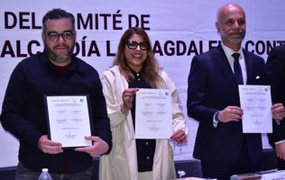 Fernando Mercado Guaida instala comité de gestión en Magdalena Contreras