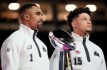 Jalen Hurts y Patrick Mahomes previo al Super Bowl