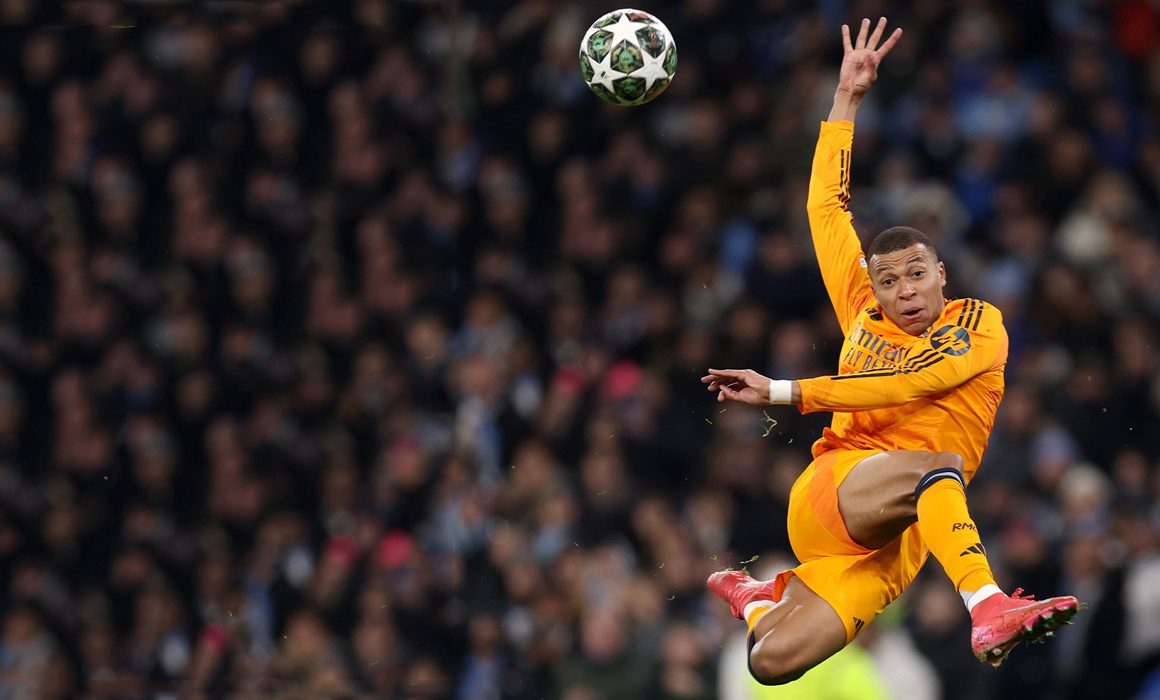 Kylian Mbappé anota para Real Madrid ante Manchester City, @ChampionsLeague