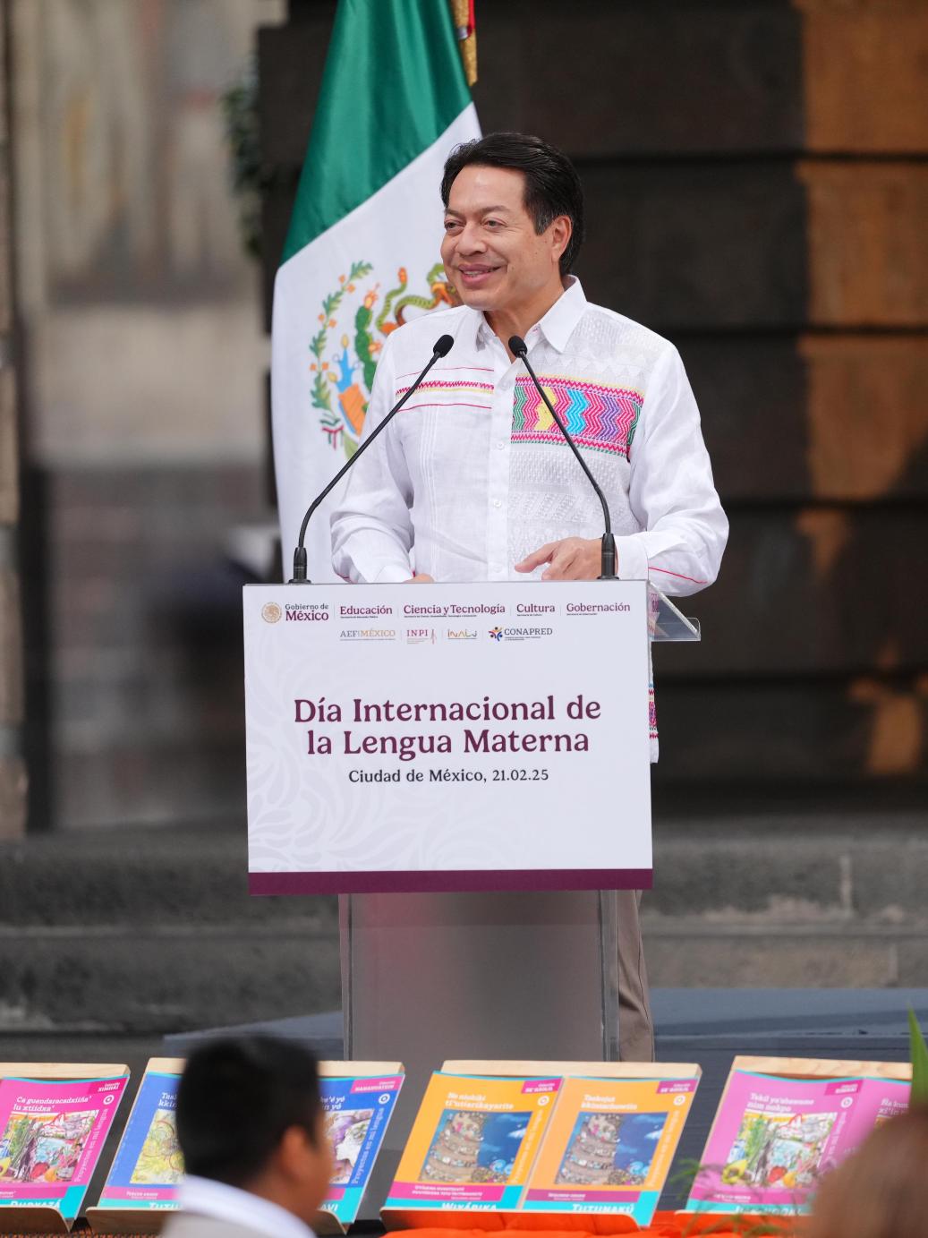 Mario Delgado celebra Día Internacional de la Lengua Materna y el Decenio Internacional de las Lenguas Indígenas