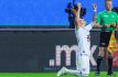 Mateusz Bogusz celebra su primer gol con Cruz Azul ante Mazatlán