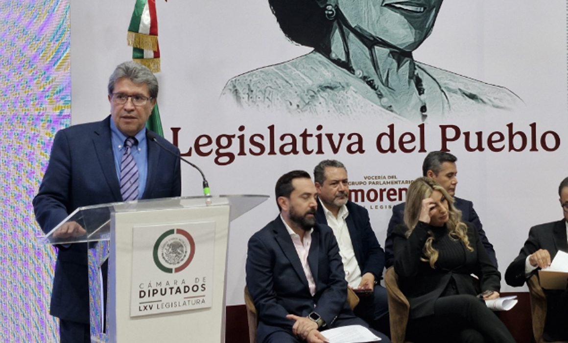 Ricardo Monreal en conferencia de prensa