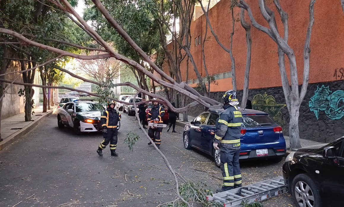 Atraen vientos fuertes Alerta Amarilla en 8 alcaldías de CDMX