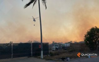 Incendio en tiradero avanza a pistas del aeropuerto de Acapulco