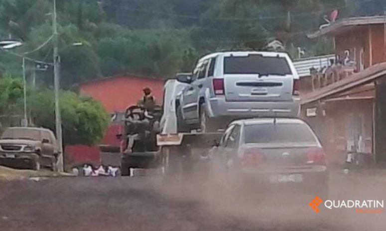 Tres detenidos y un rescatado, saldo de enfrentamiento en Uruapan