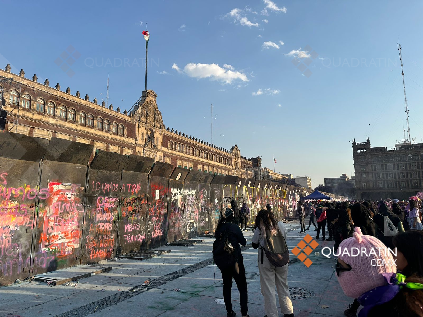 De más de 200 mil mujeres, la altura de la ola morada en CDMX